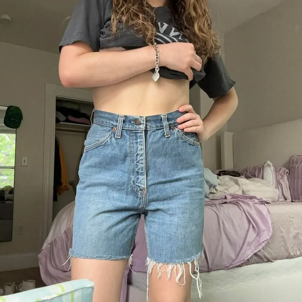 Levi-s Women's Blue Shorts